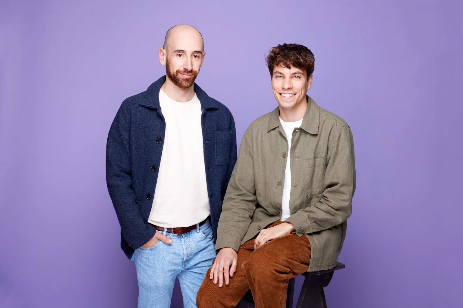 Hyperline's founding team - Lucas Bédout (CEO) and Clément Garbay (CTO)